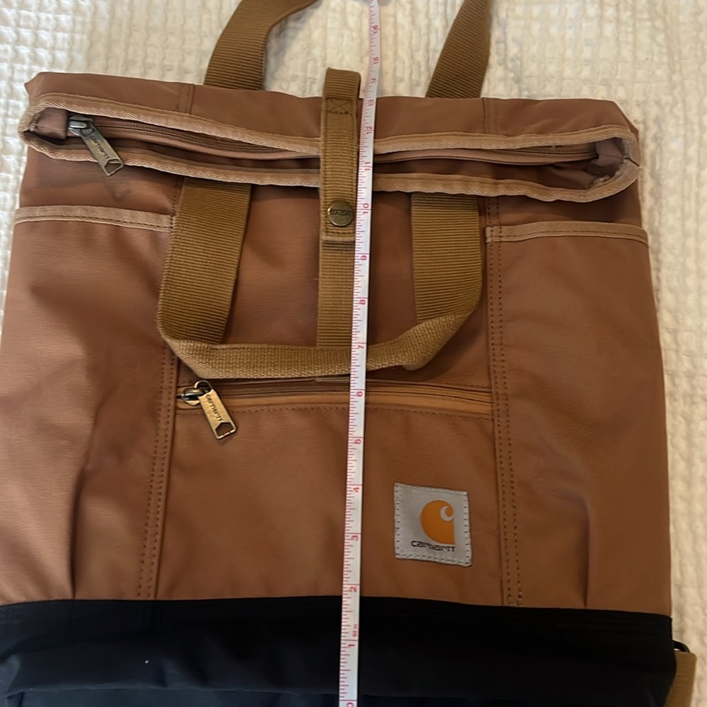 Carhartt Tan Backpack with Signature Design - Picture 11 of 12